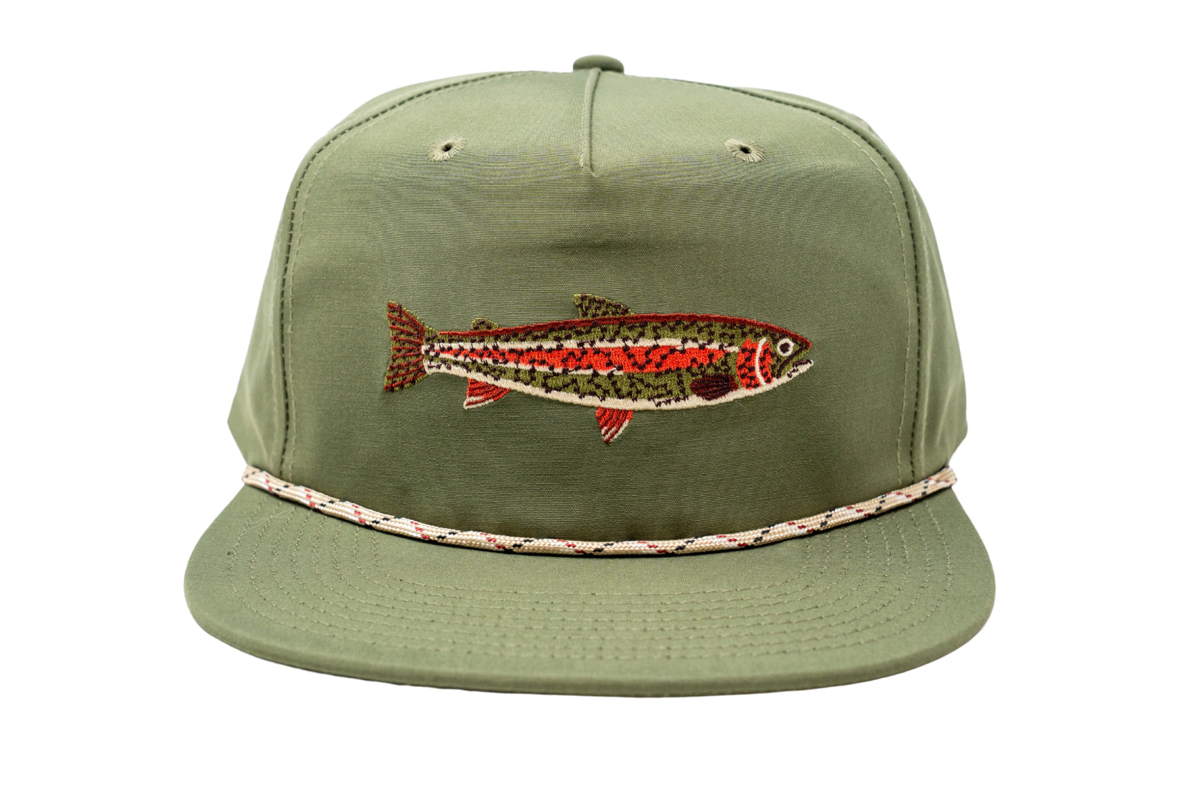 Alaskan Rainbow Native Trout Hat by Trailwaters