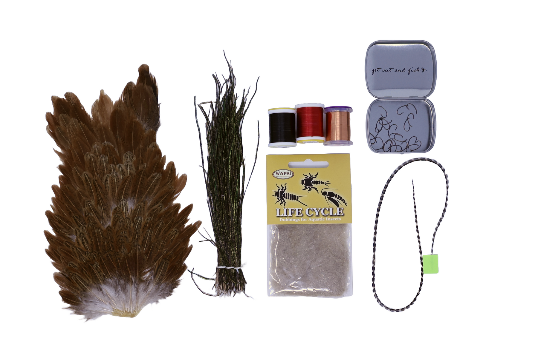 Fly Tying Kit #2 - Sakasa and Futsu Kebari