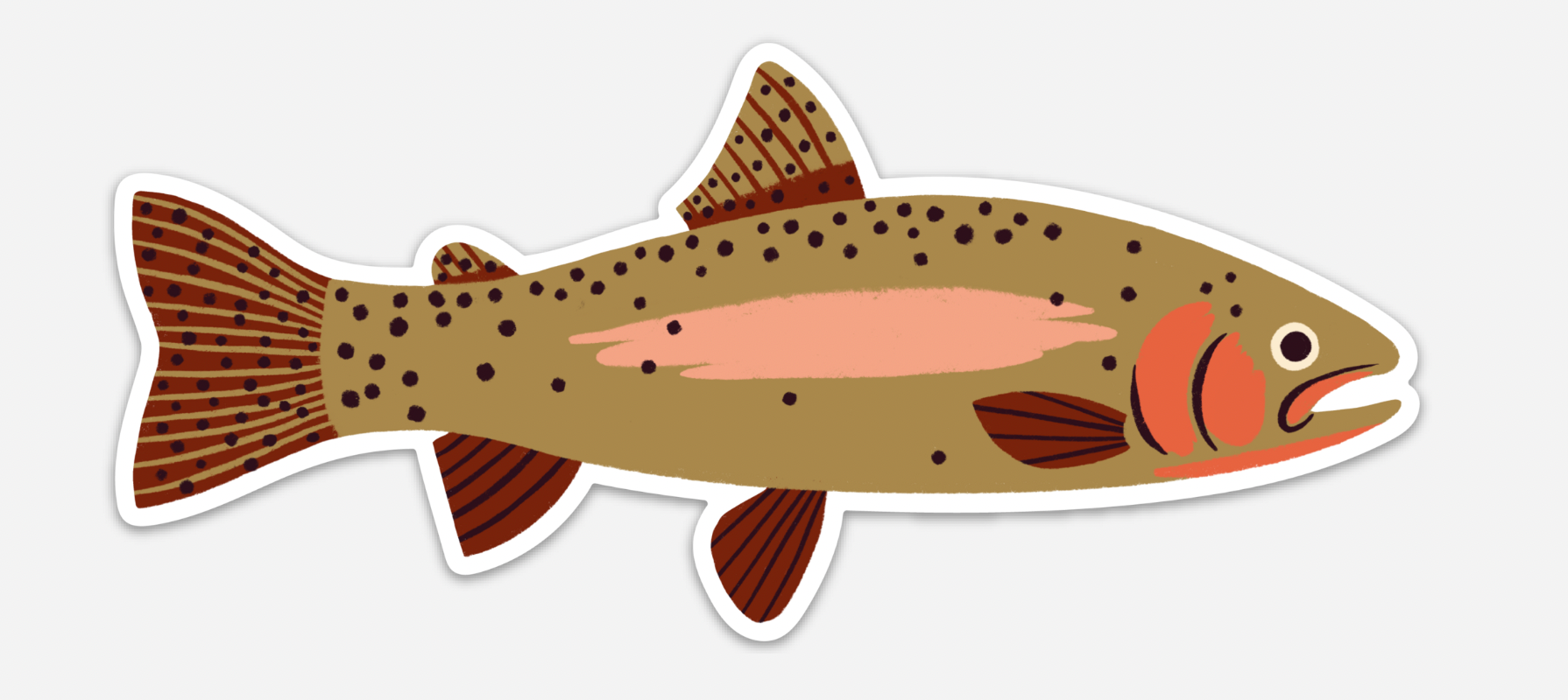 Native Trout Sticker