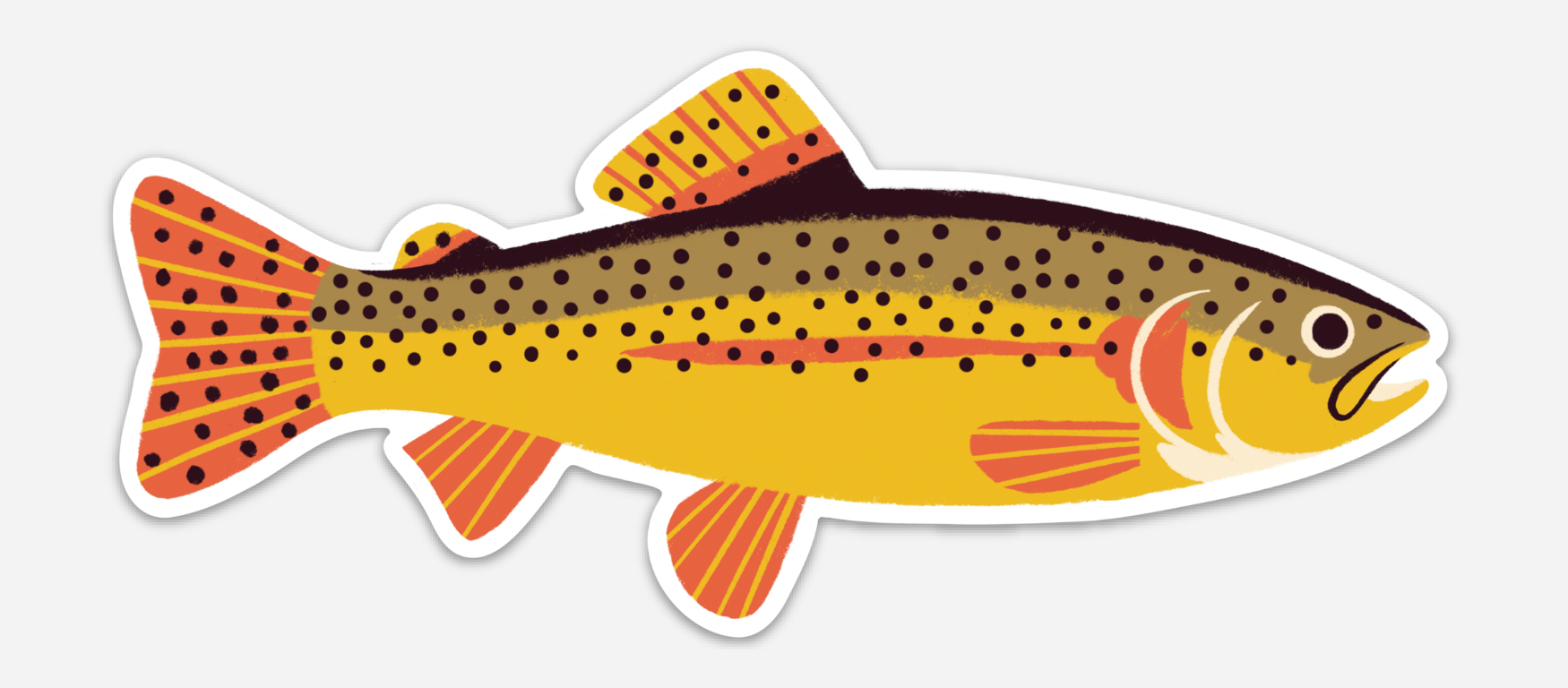 Native Trout Sticker