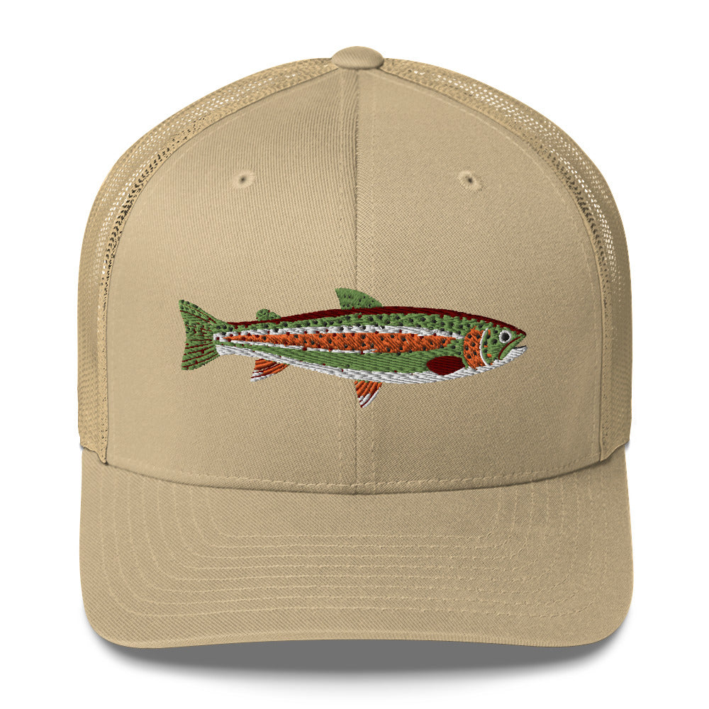 Rainbow Trout Trucker Hat