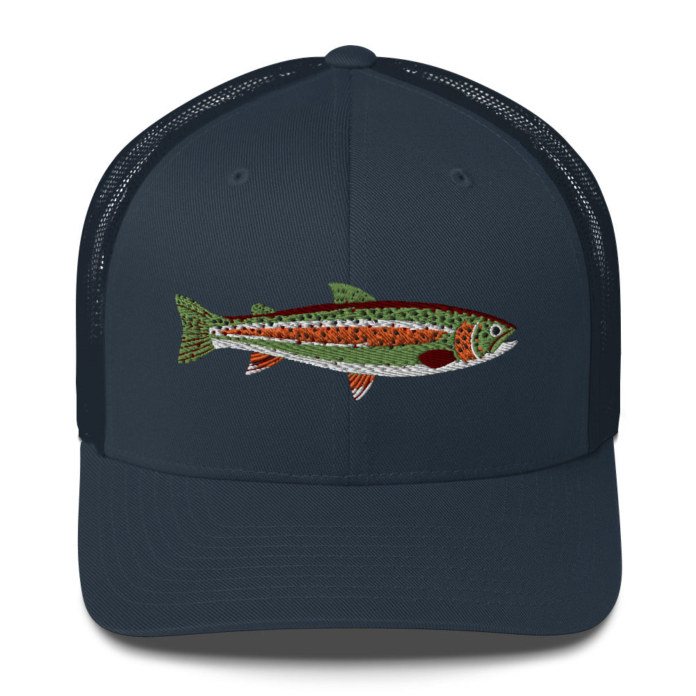 Rainbow Trout Trucker Hat