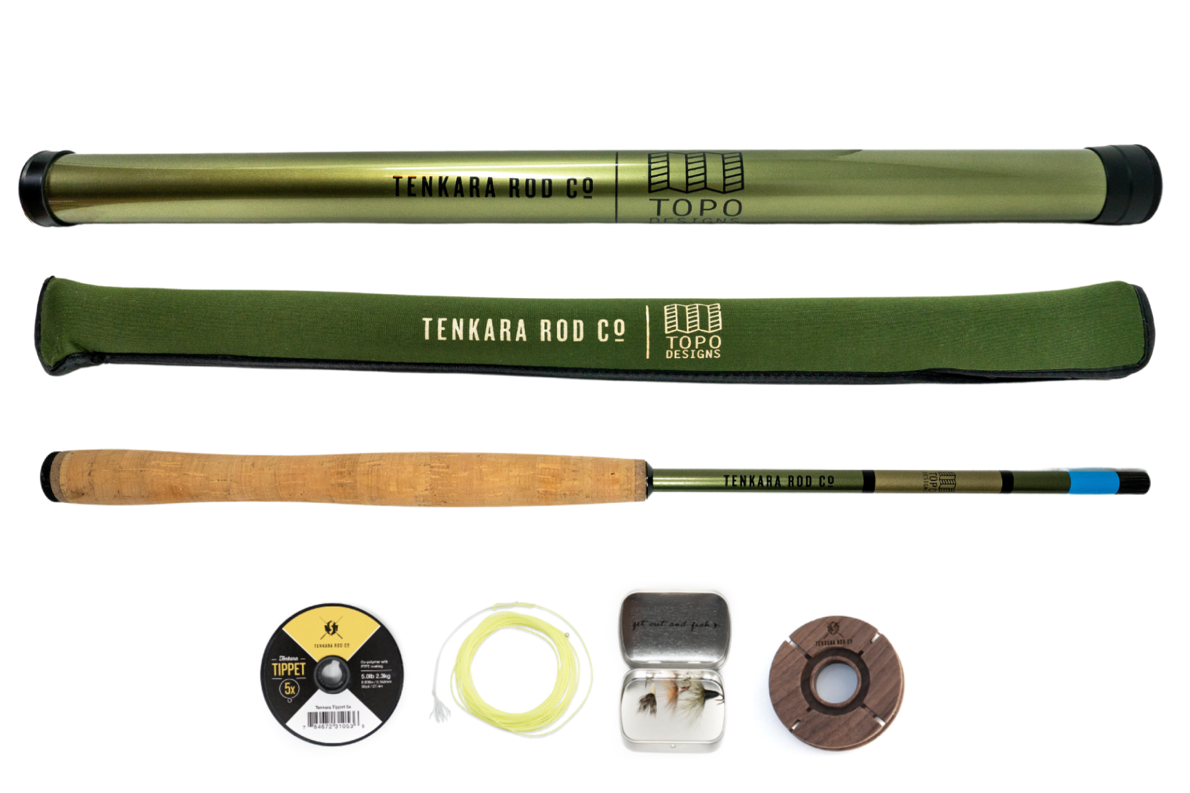TOPO Designs x Tenkara Rod Co. Sierra Rod