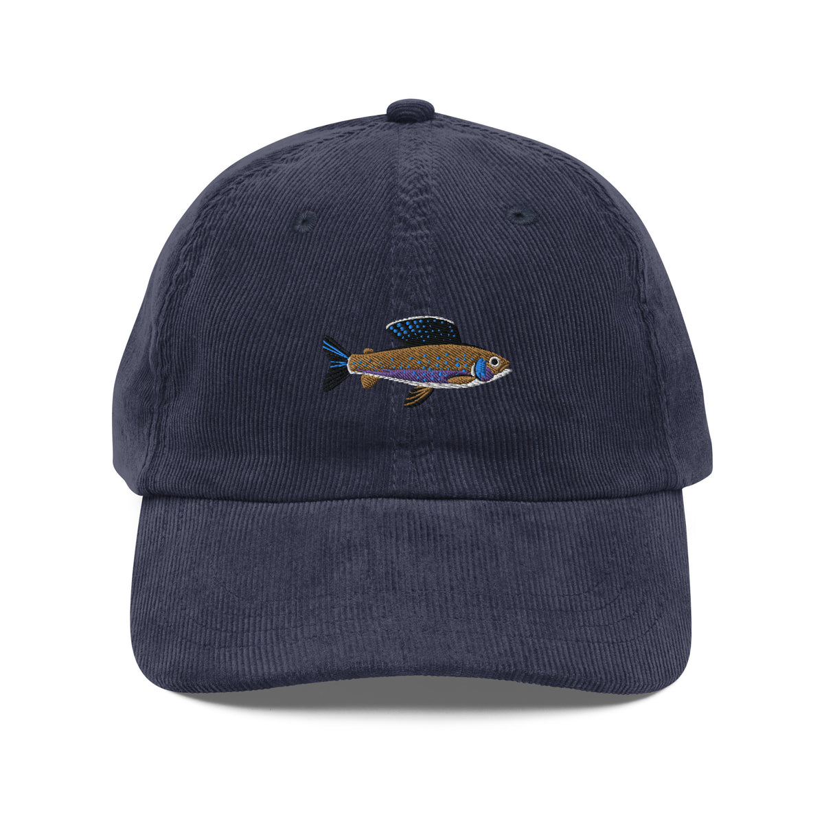 Grayling Embroidered Corduroy Dad Hat