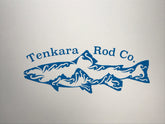 Fish & Tetons Sticker - Tenkara Rod Co.