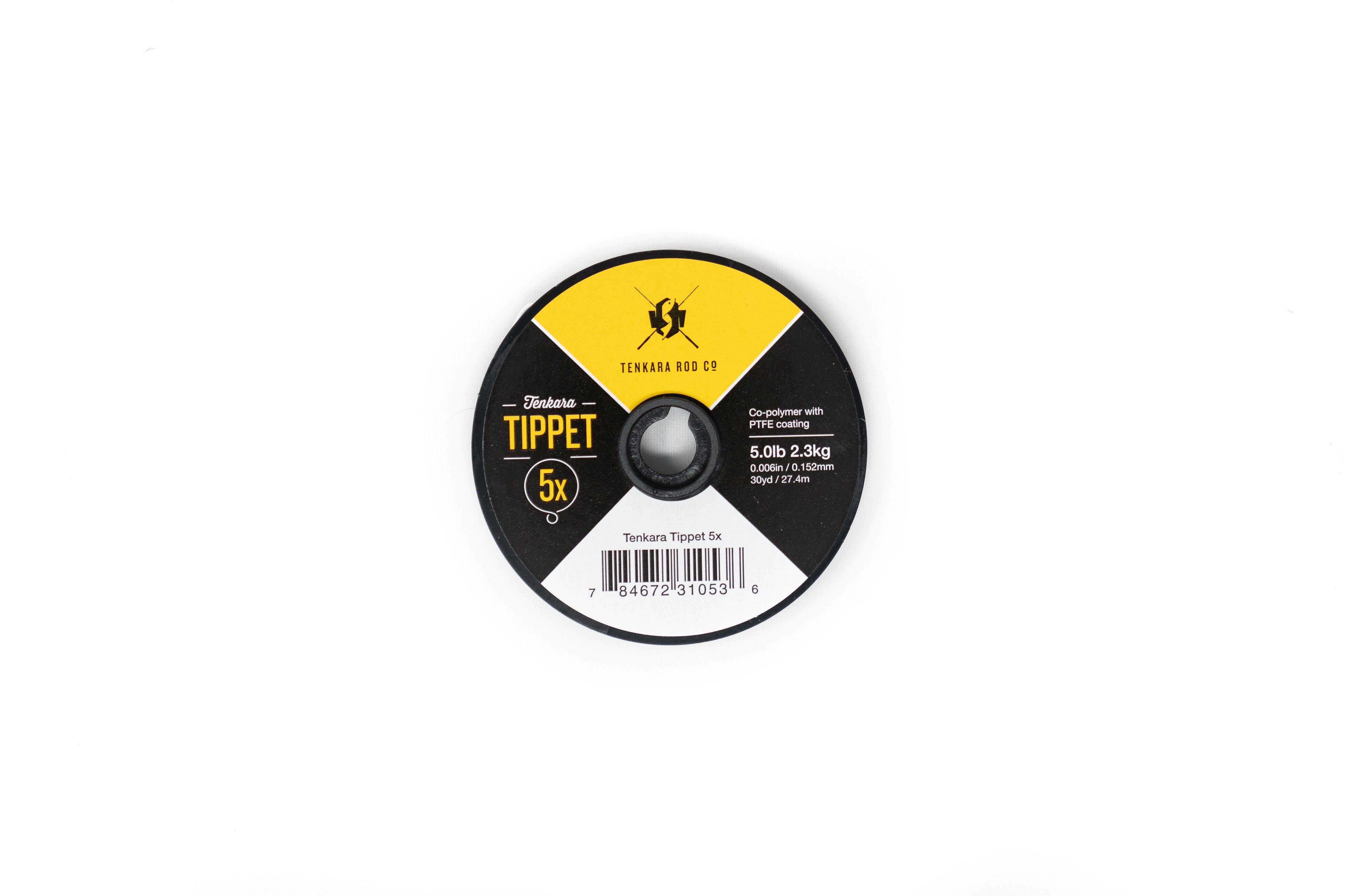 Tenkara Fluorocarbon Tippet Line - 30 Meter Spool (0.8 Size, Approximately 5X) For Fly Fishing