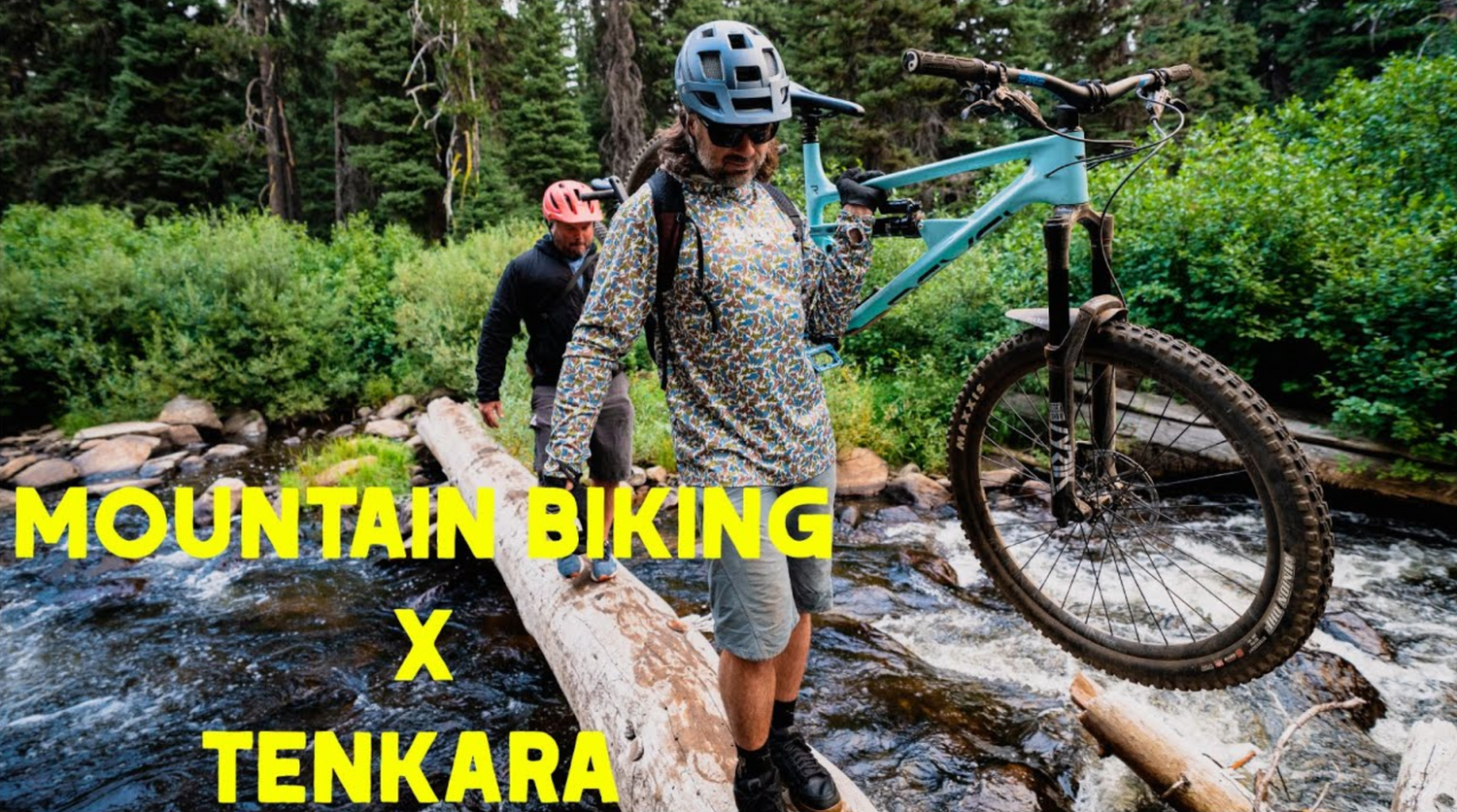 Mountain Biking x Tenkara Fishing