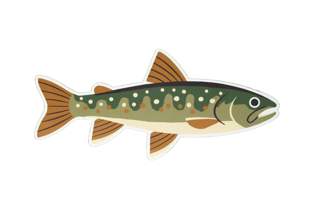 4 Pack Trout Stickers