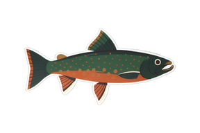8 Pack of Trout Stickers