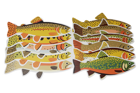 Native Trout Sticker Pack