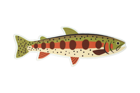 8 Pack of Trout Stickers