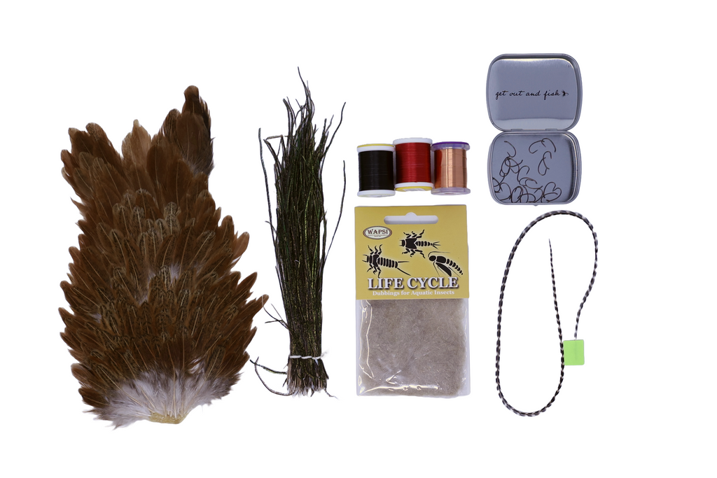 Fly Tying Kit #2 Sakasa Futsu Kebari