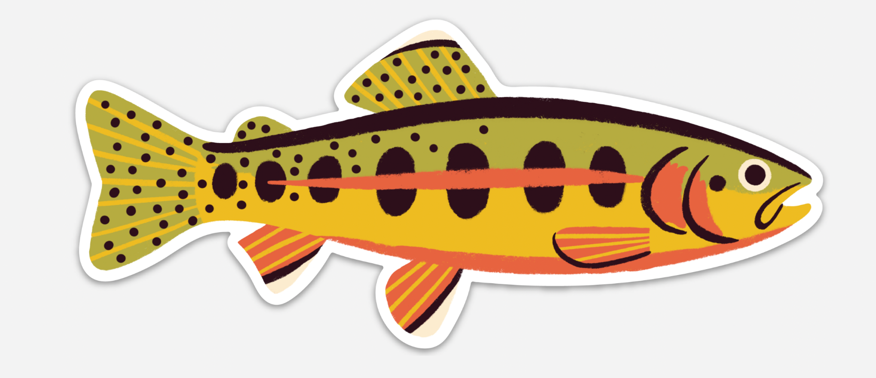 Native Trout Sticker