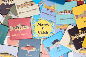 Match and Catch Native Trout Memory Game