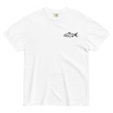 Fish Doodle Embroidered T Shirt