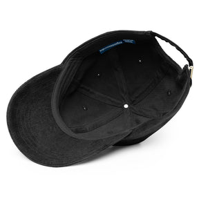 Alaskan Rainbow Embroidered Corduroy Dad Hat