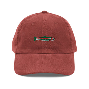 Alaskan Rainbow Embroidered Corduroy Dad Hat