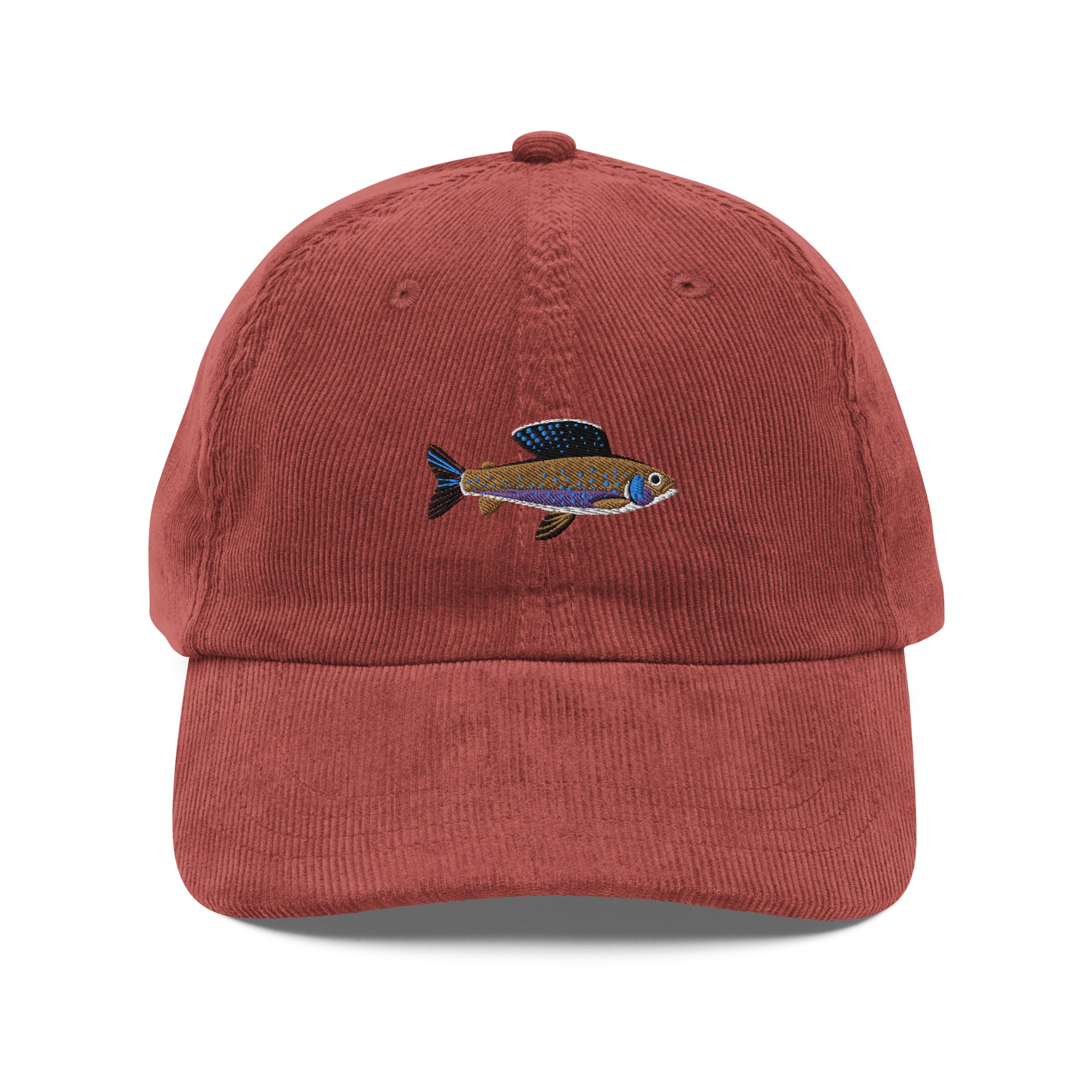Grayling Embroidered Corduroy Dad Hat