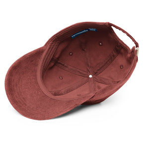 Alaskan Rainbow Embroidered Corduroy Dad Hat