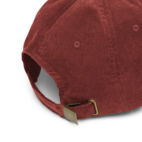 Alaskan Rainbow Embroidered Corduroy Dad Hat