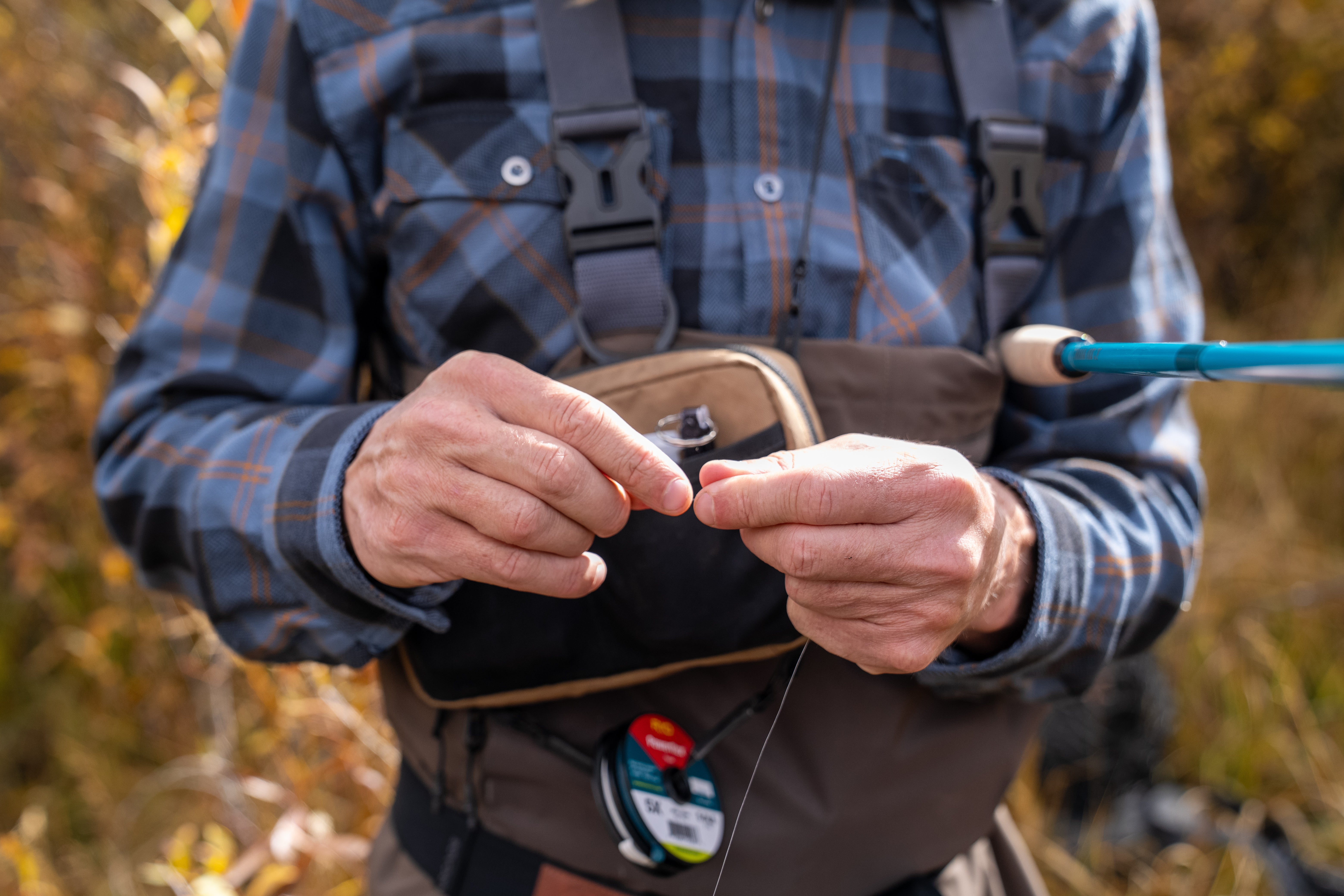 Side Channel Fishing Pouch