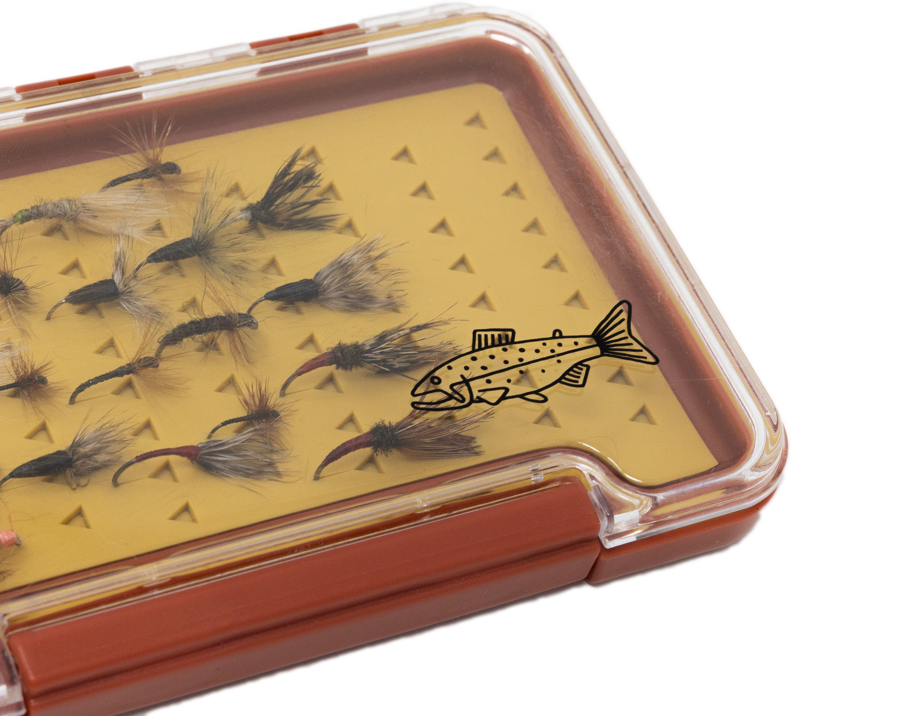 Loaded Fly Box with 24 Kebari Flies