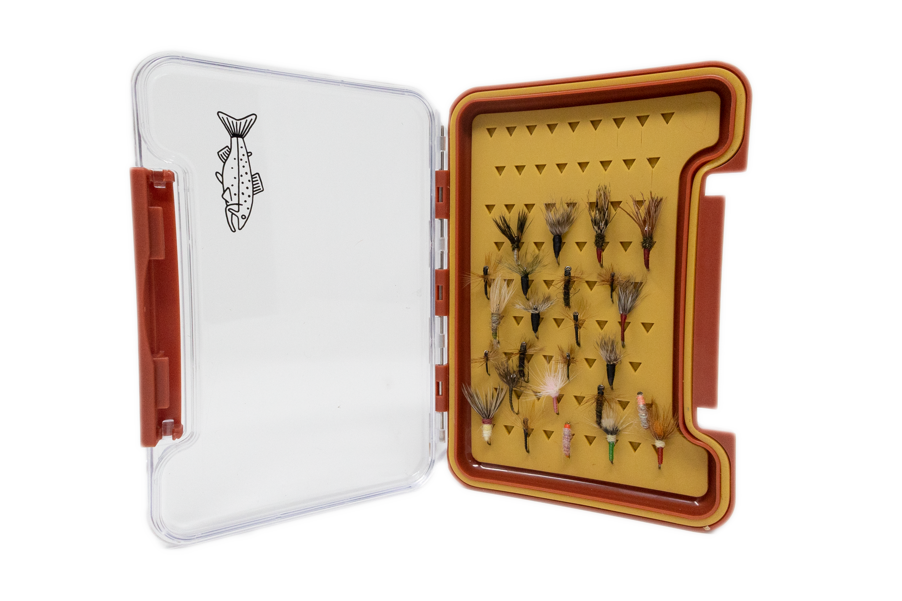 Loaded Fly Box with 24 Kebari Flies